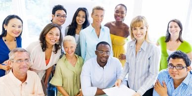 A diverse group of colleagues